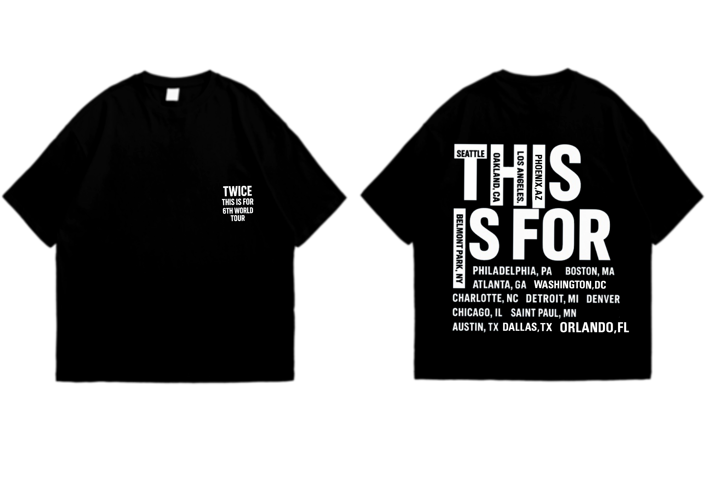 this is: twice world tour tee (dates) – TWICEOLOGY