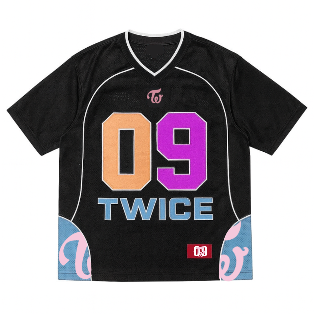 this is: twice x once sports jersey