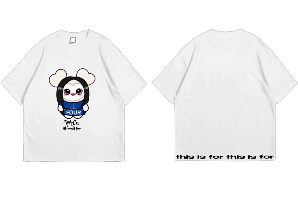 this is: ot9 "four" lovely tees