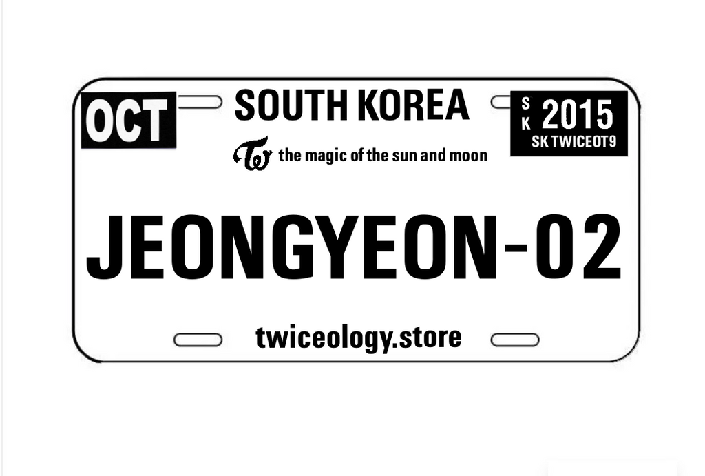 this is: special twice license plates *limited*