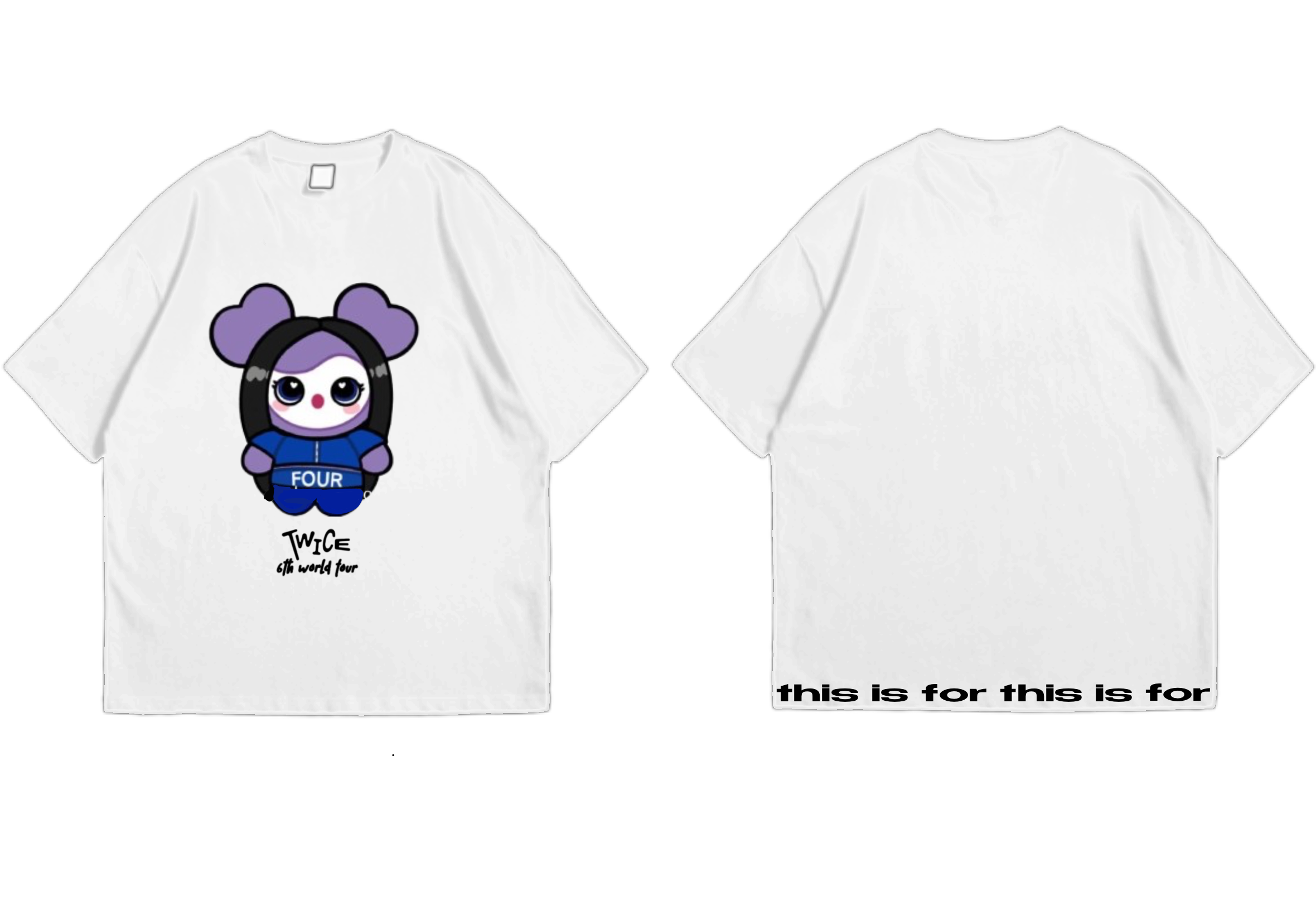 this is: ot9 "four" lovely tees