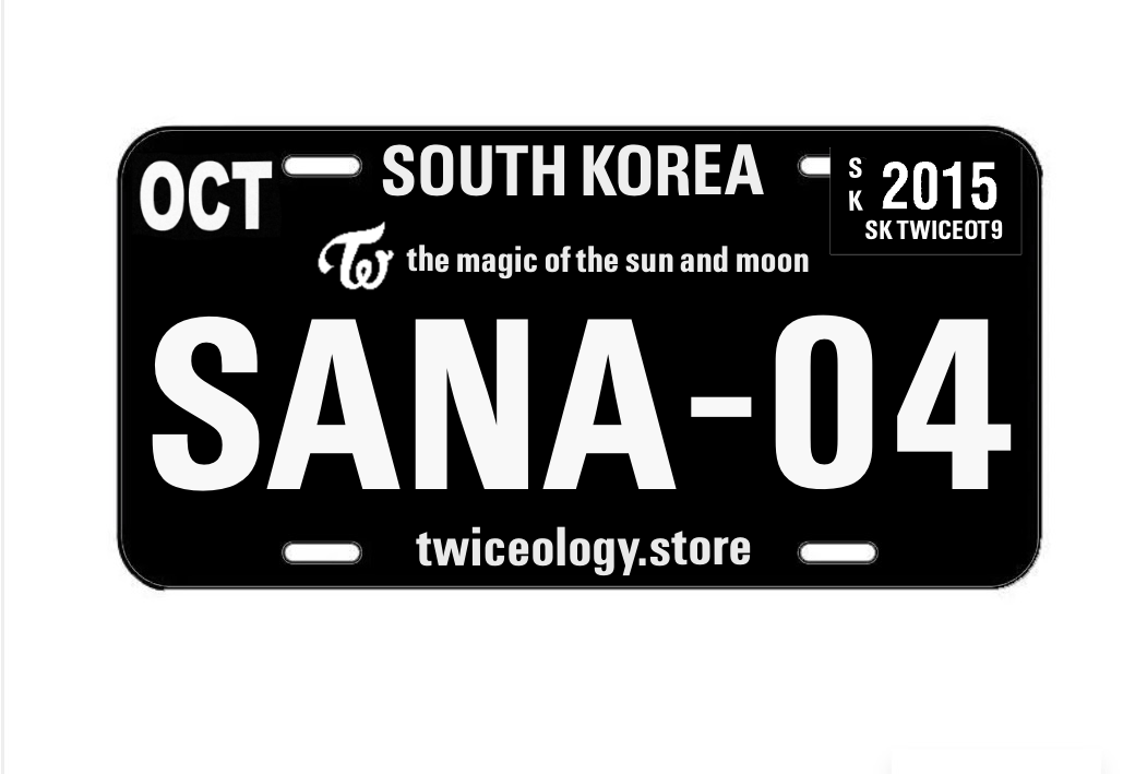 this is: special twice license plates *limited*