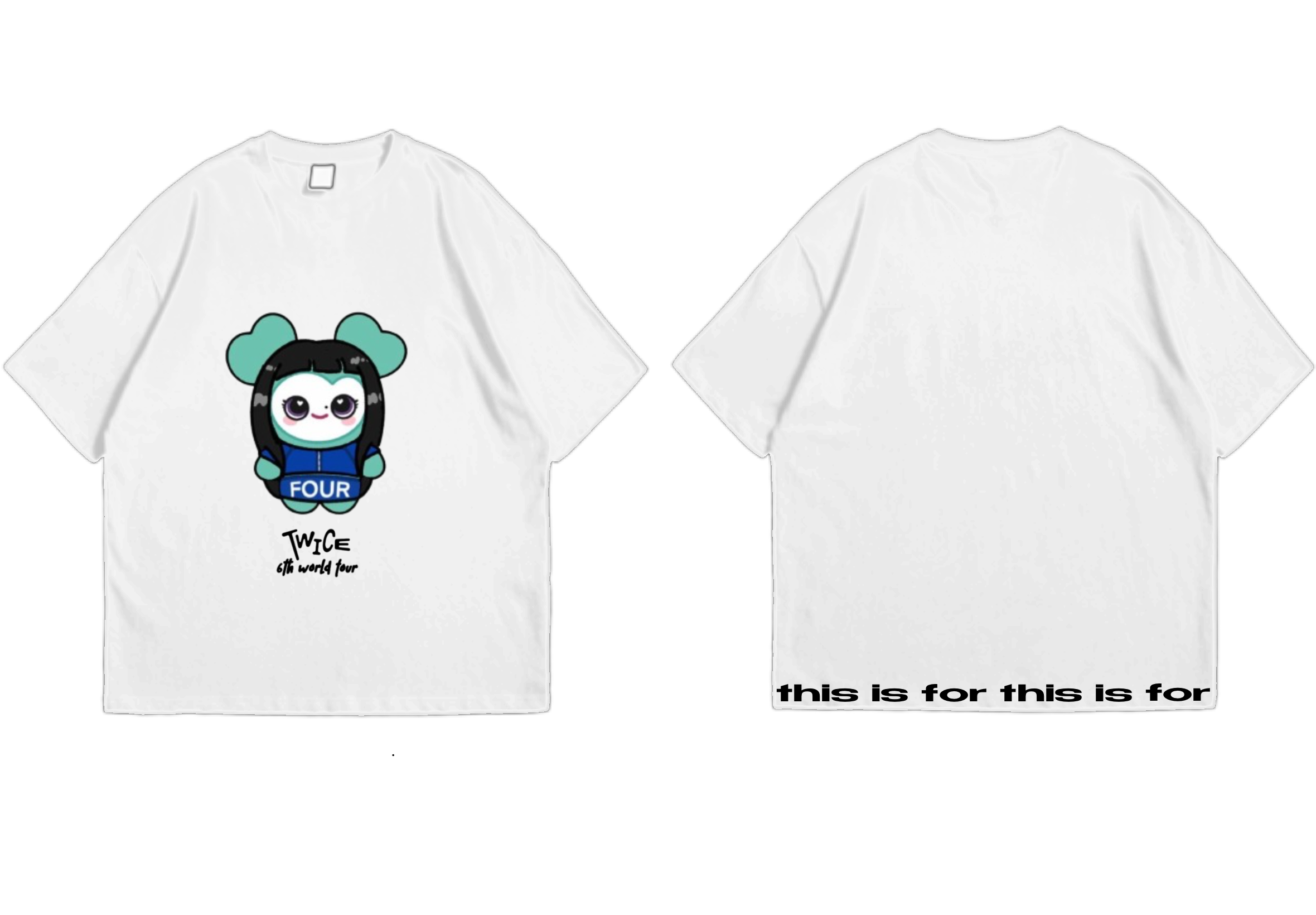 this is: ot9 "four" lovely tees