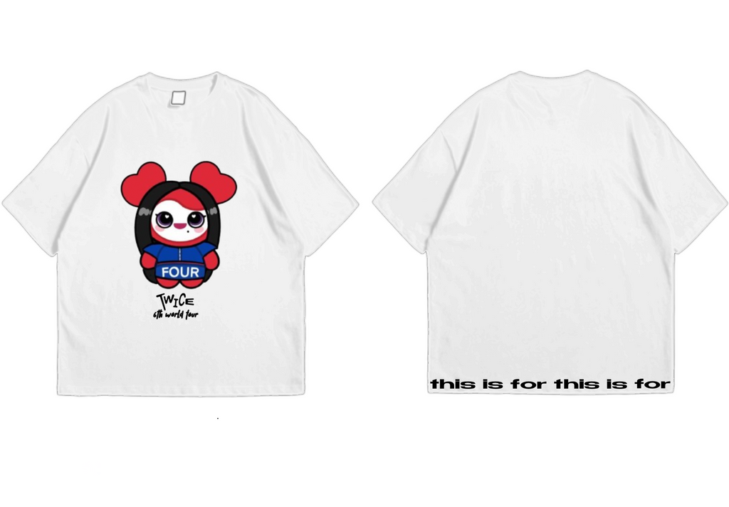 this is: ot9 "four" lovely tees