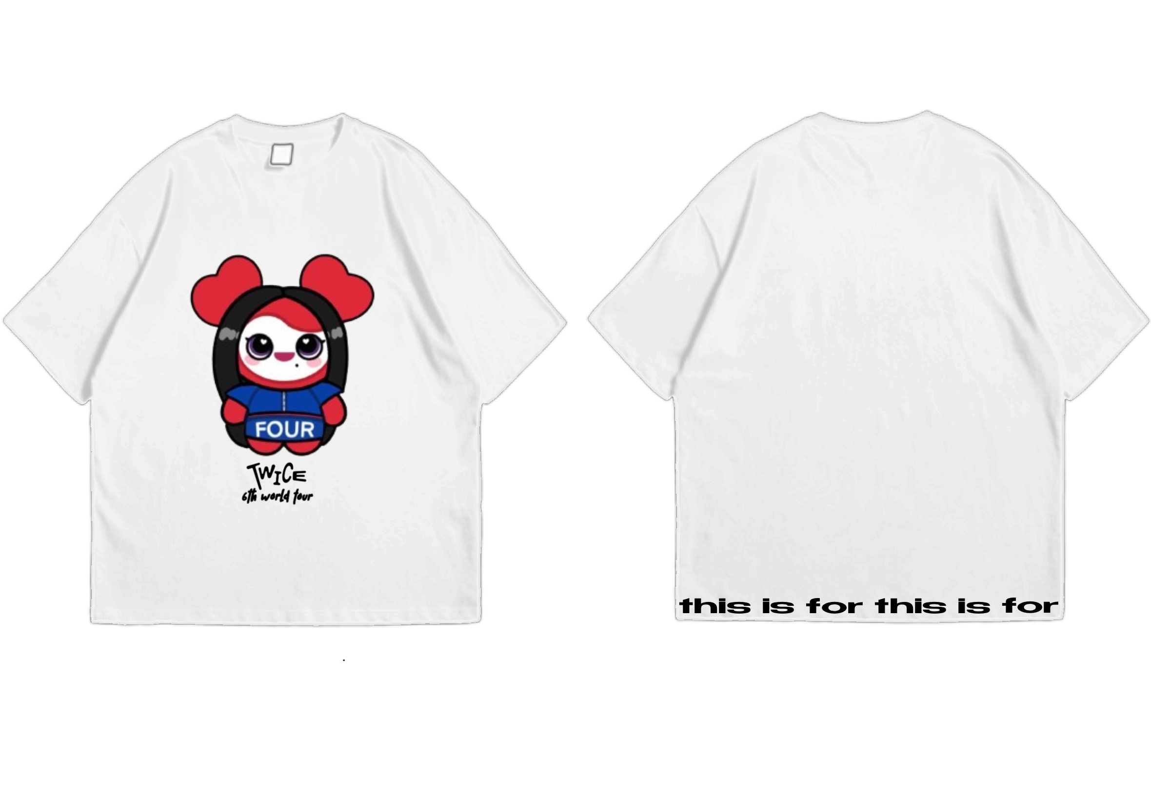 this is: ot9 "four" lovely tees