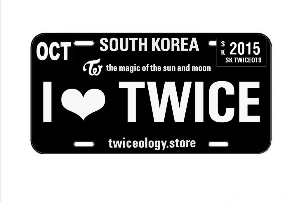 this is: special twice license plates *limited*