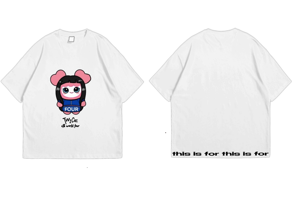 this is: ot9 "four" lovely tees