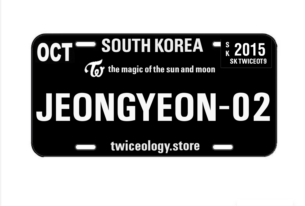 this is: special twice license plates *limited*