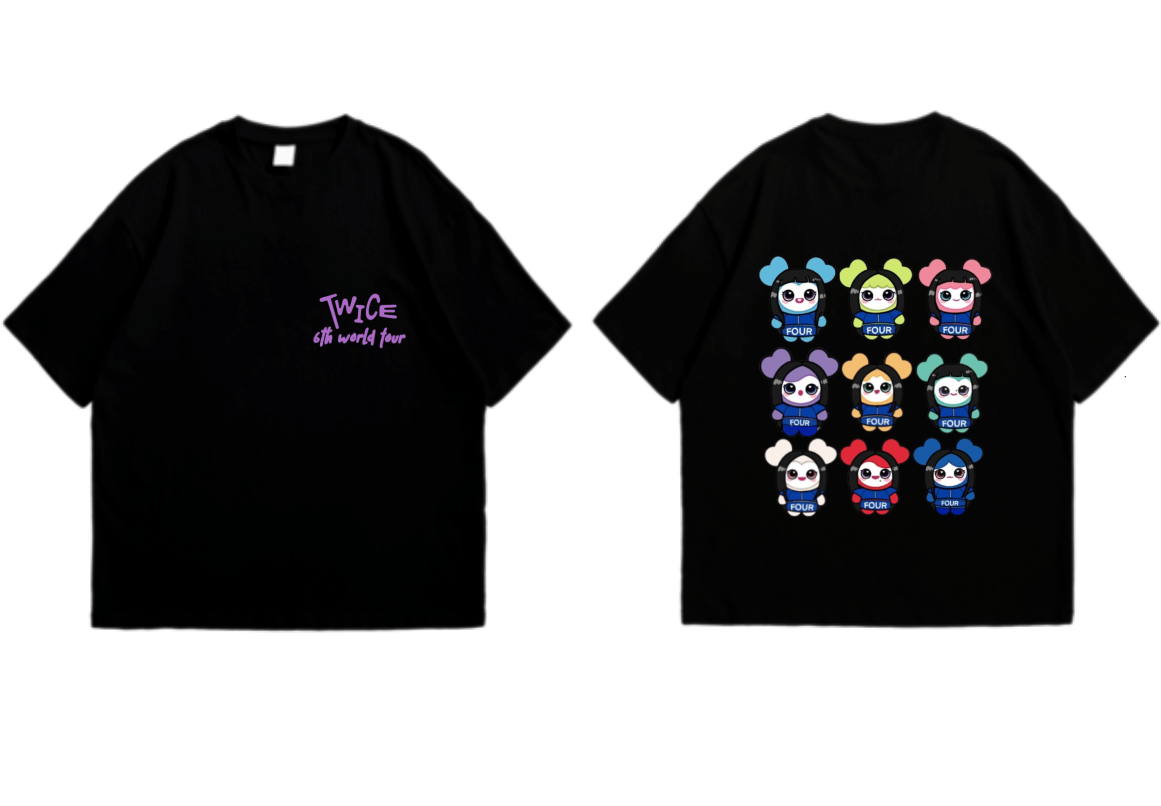 this is: ot9 "four" lovely tees