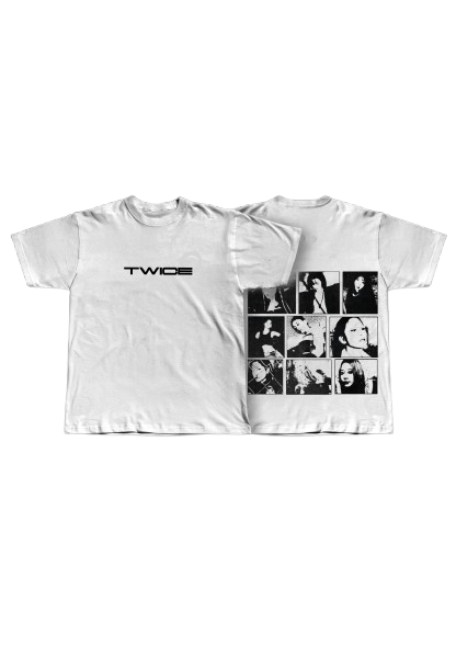 twice - retro tee (white)