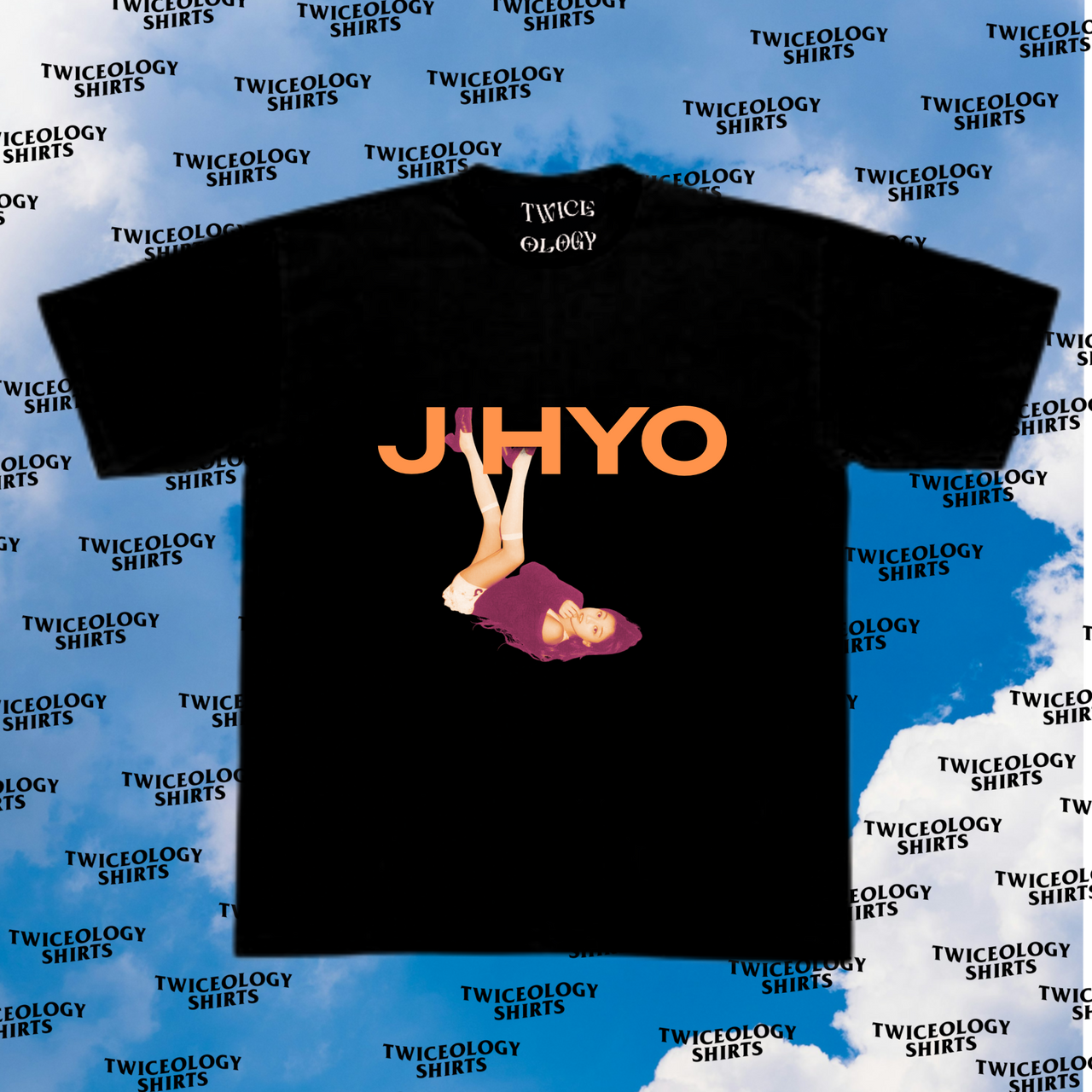 twice hrt x jihyo tee