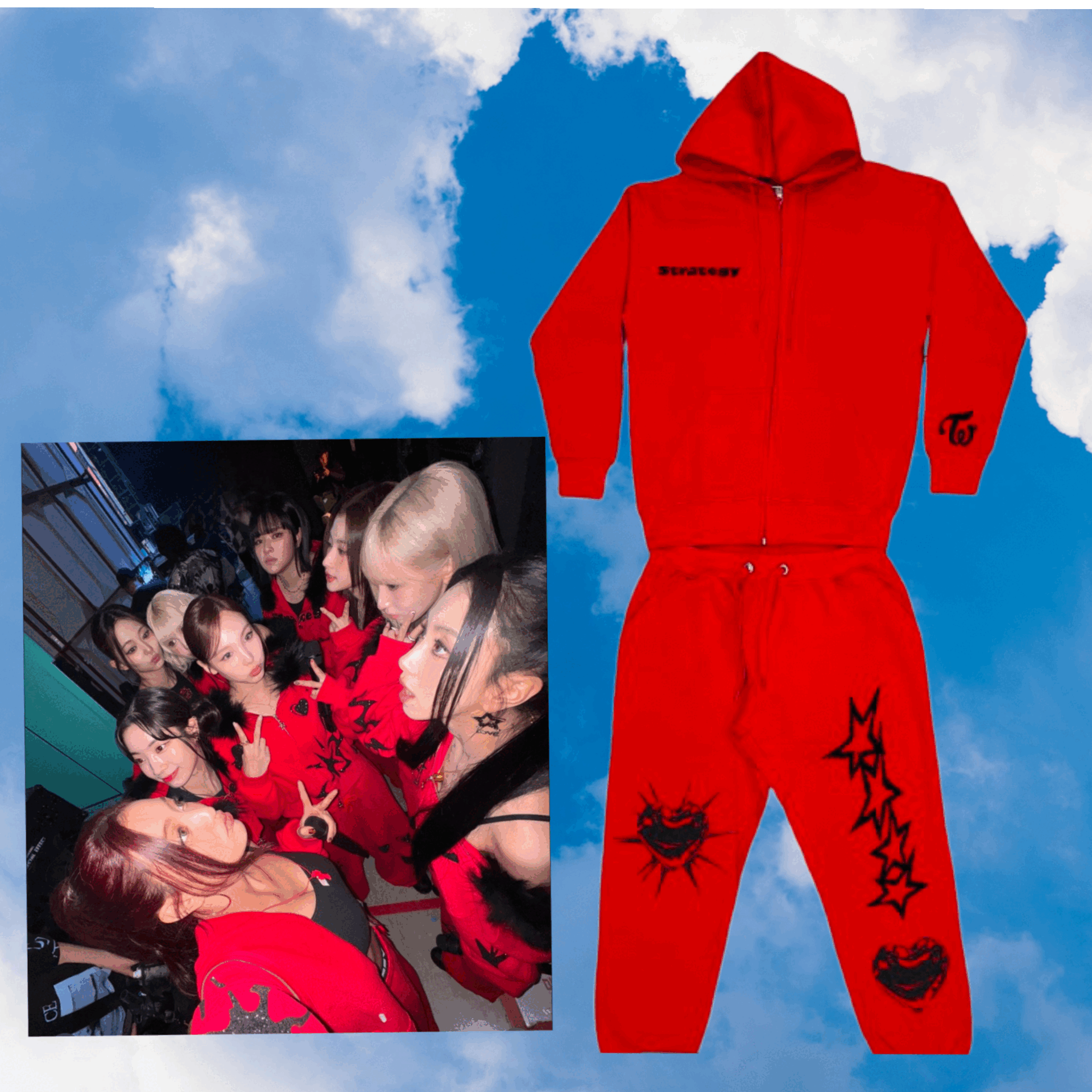 this is: strategy tracksuit (limited quantity)