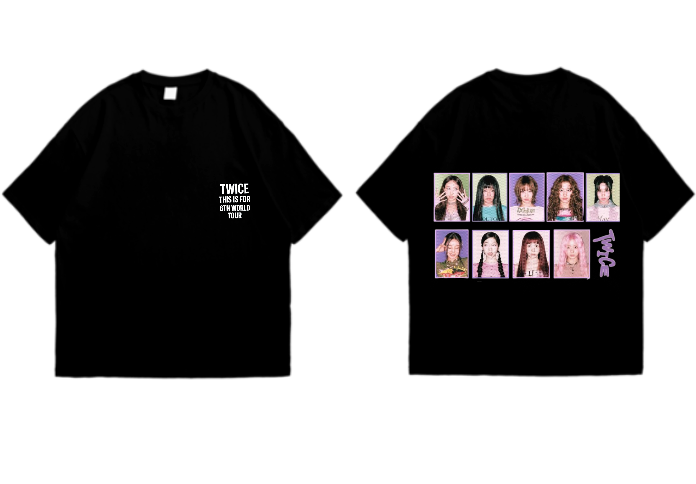this is: twice tif tee