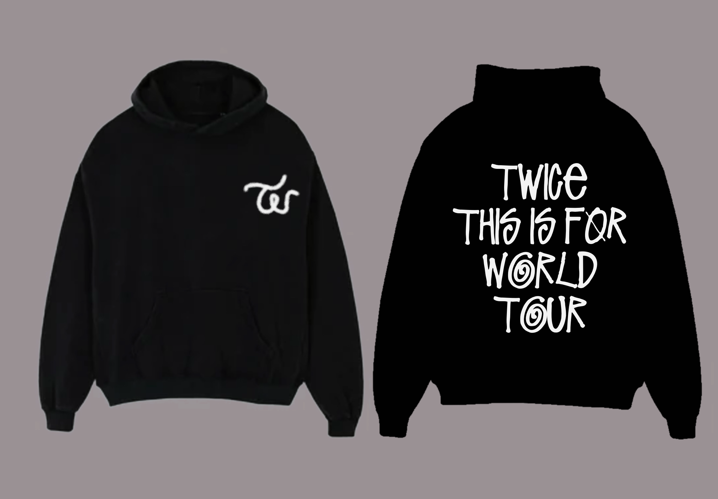 this is: TWICE EXC. HOODIE